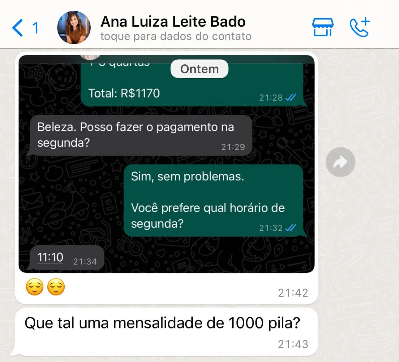 Depoimento de aluno da DeProfPraProf